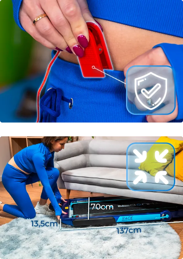 Race Blue – σύγχρονες λειτουργίες