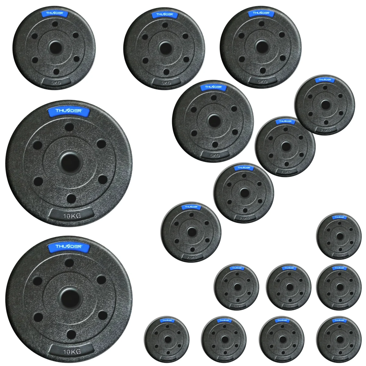 Σετ βαρών ασφάλτου THUNDER