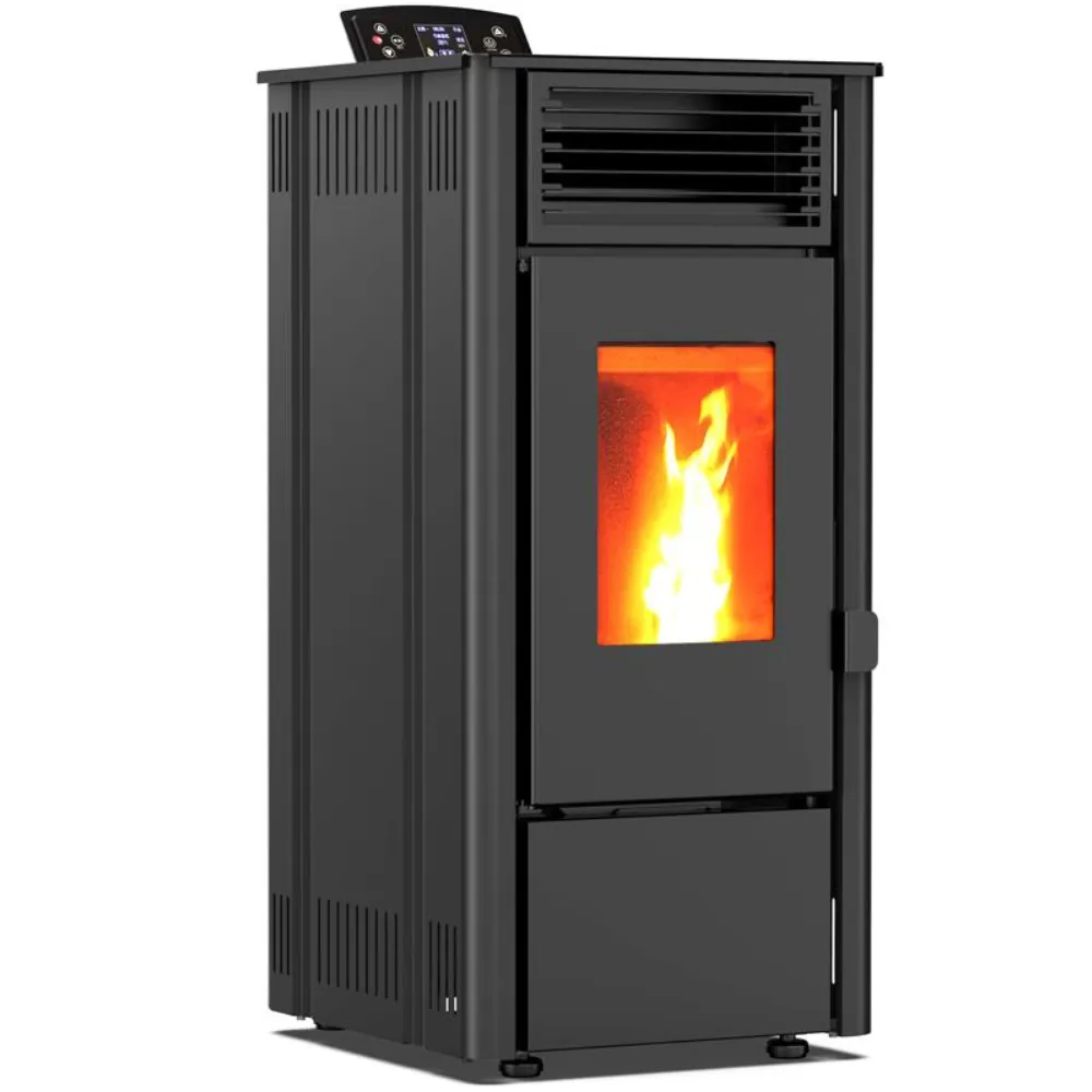 Piec na pellet wolnostojący 12kW – THUNDER ARIA-BLACK
