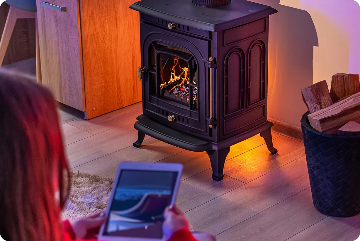 Εύκολη χρήση σόμπας AGNI