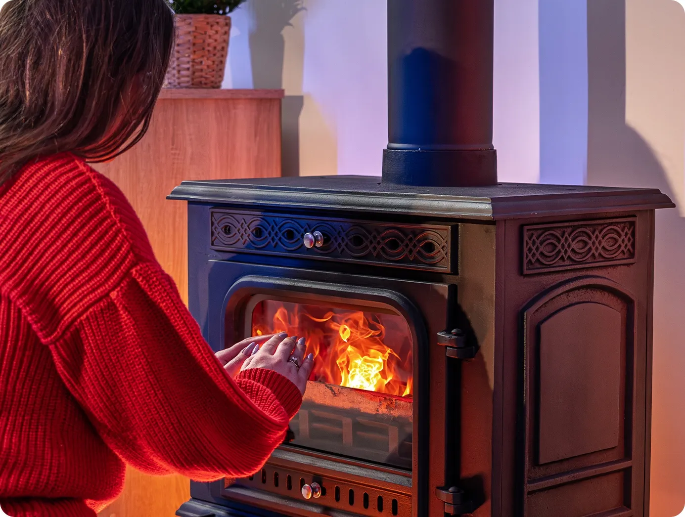 Εύκολη χρήση σόμπας Helios