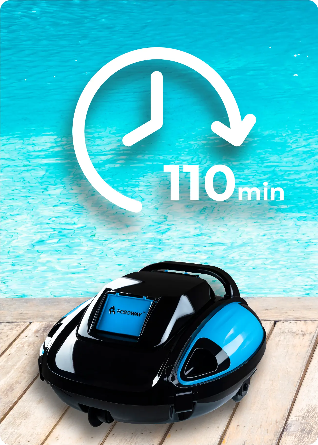 Ασύρματο ρομπότ καθαρισμού πισίνας