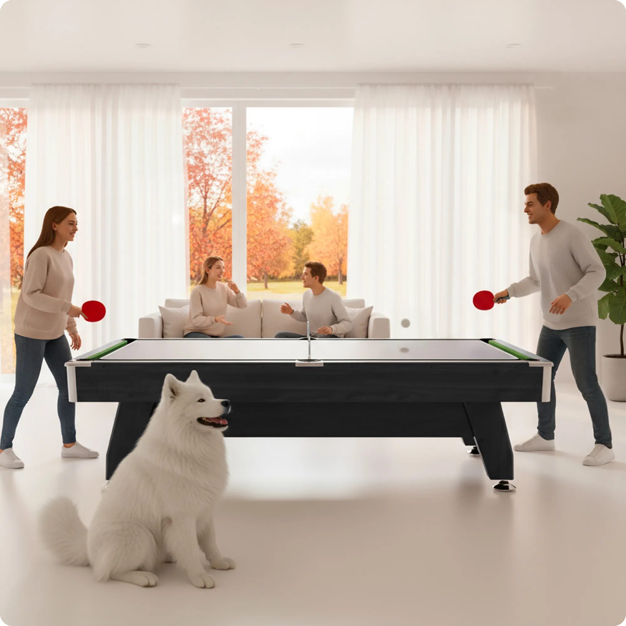 Πλεονεκτήματα μαύρου τραπεζιού μπιλιάρδου 8ft