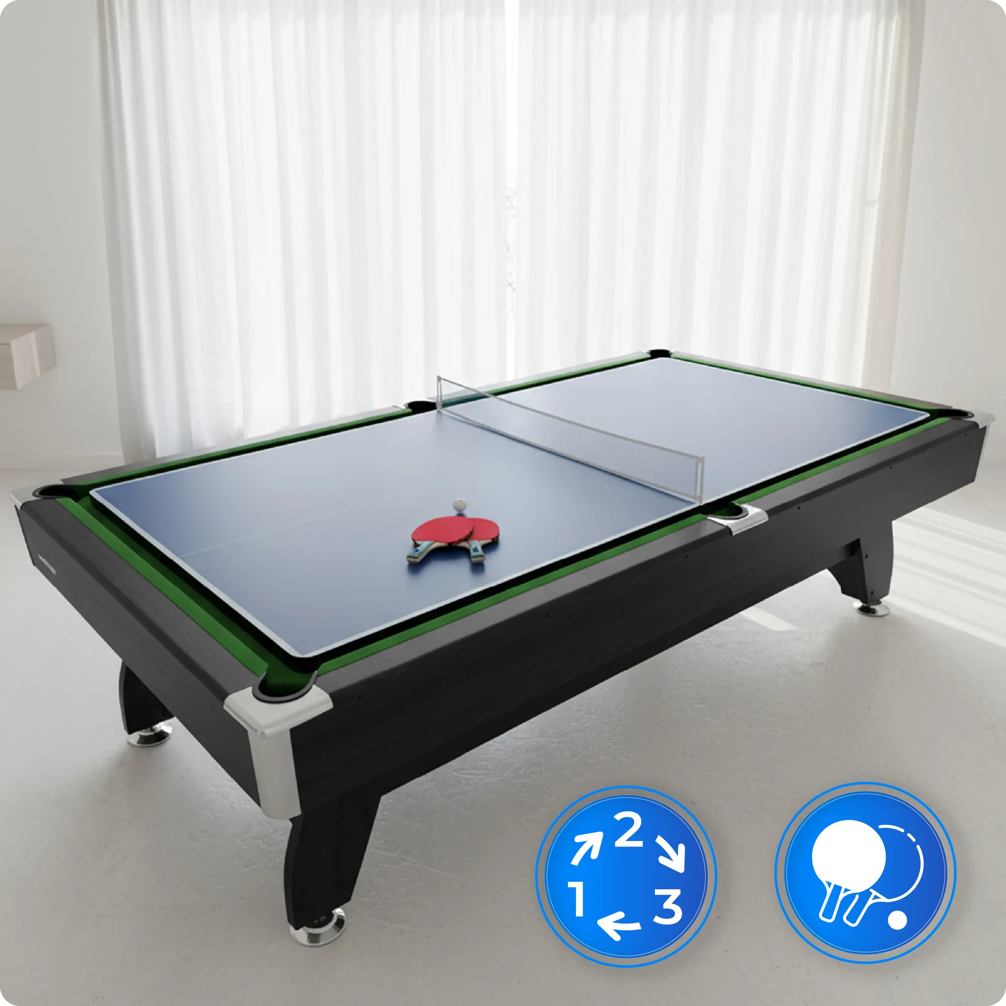 Σετ τραπεζιού μπιλιάρδου 9ft