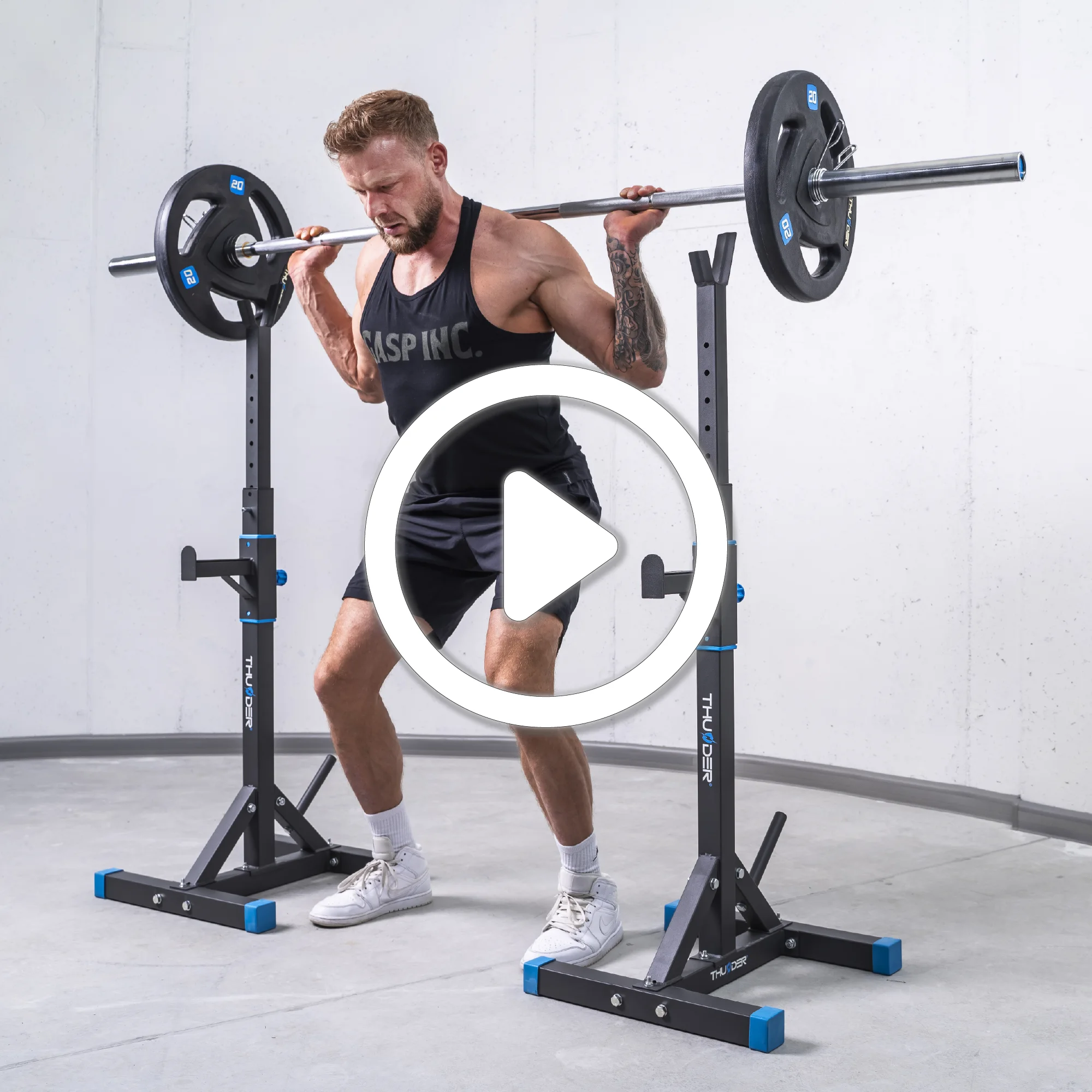 Μπάρες και βάρη της μάρκας THUNDER