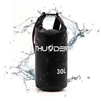 Αδιάβροχη τσάντα 30 L THUNDER μαύρη