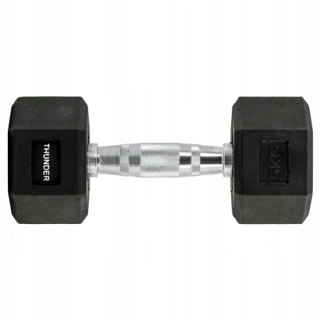 Εξάγωνος αλτήρας 5 kg THUNDER
