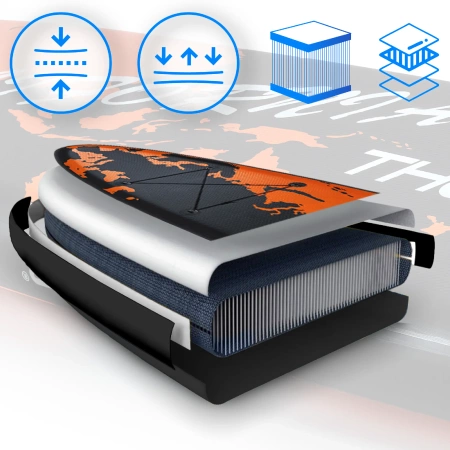 SUP 365cm THUNDER EARTH σανίδα