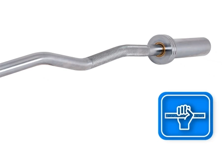 Ολυμπιακή ελαφρώς σπασμένη μπάρα 120 cm THUNDER