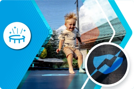 THUNDER INSIDE ULTRA 6FT τραμπολίνο (183 cm) ΜΠΛΕ