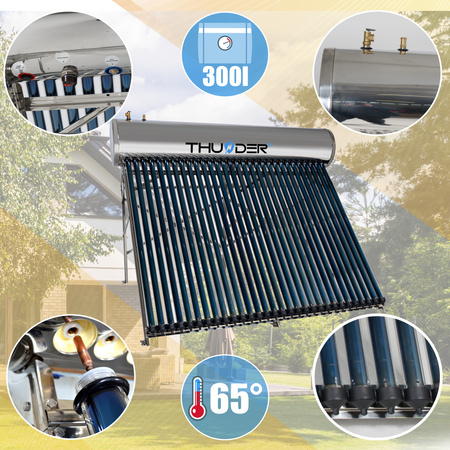 Συλλέκτης πίεσης με δεξαμενή THUNDER 300 L