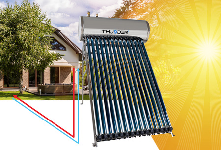 Συλλέκτης πίεσης με δεξαμενή THUNDER 150 L