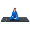 Στρώμα γυμναστικής μαύρο 197x100x5 THUNDER