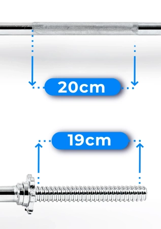 Ευθεία βίδα griffin 120 cm 30 mm THUNDER