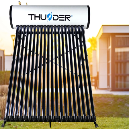 Συλλέκτης πίεσης με δεξαμενή THUNDER 200 L ΜΑΥΡΟ