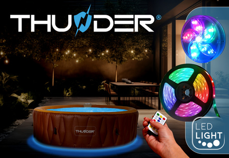 THUNDER MOCHA φουσκωτό τζακούζι κήπου