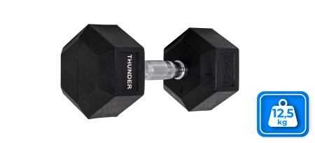 Εξάγωνος αλτήρας 12,5 kg THUNDER