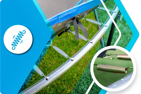 THUNDER INSIDE ULTRA 8FT (244cm) BLUE τραμπολίνο