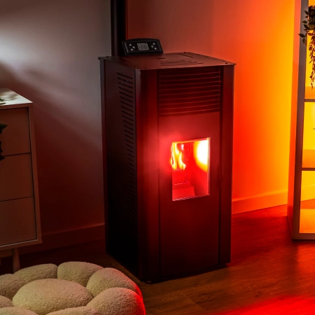 VAYNE BLACK 12 kW κουζίνα pellet με μανδύα νερού