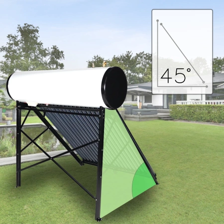 Συλλέκτης πίεσης με δεξαμενή THUNDER 200 L ΜΑΥΡΟ