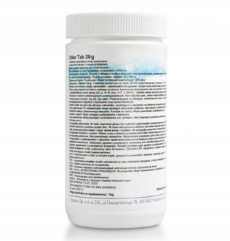 Καρτέλα χλωρίου THUNDER 20g - 1kg