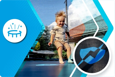 THUNDER INSIDE ULTRA 14FT τραμπολίνο (427 cm) ΜΠΛΕ