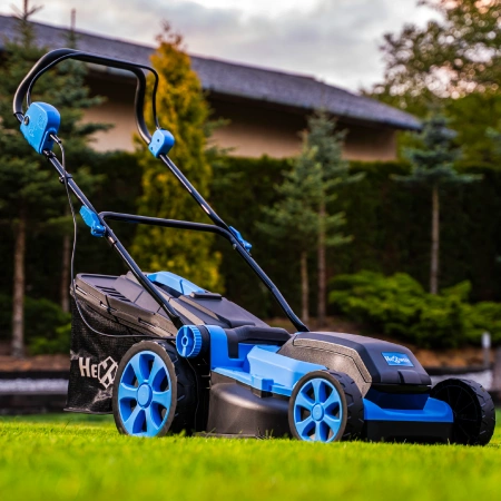 Χλοοκοπτική μηχανή μπαταρίας Hexwelt HW-KA-40 40cm 40V 8Ah