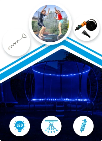 THUNDER INSIDE ULTRA 14FT τραμπολίνο (427 cm) ΜΠΛΕ