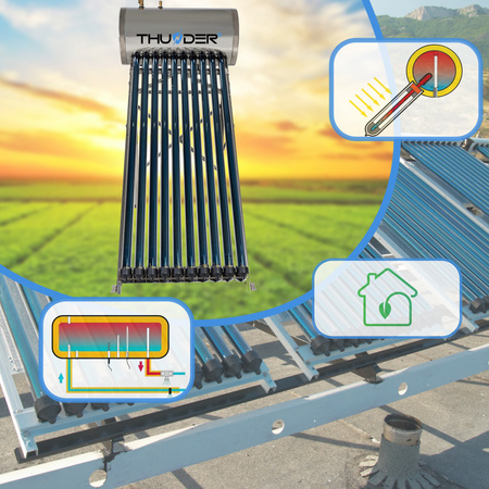 Συλλέκτης πίεσης με δεξαμενή THUNDER 100 L