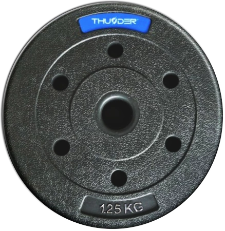 Ασφαλτικά βάρη που καθορίζονται από την THUNDER 6x5 kg + 8x2,5 kg + 8x1,25 kg