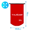 Αδιάβροχη τσάντα 30 L THUNDER κόκκινο