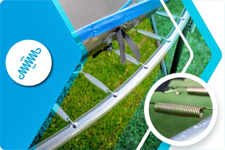 THUNDER INSIDE ULTRA 16FT (488 cm) ΜΠΛΕ τραμπολίνο