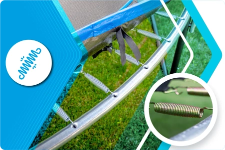 THUNDER INSIDE ULTRA 14FT τραμπολίνο (427 cm) ΜΠΛΕ