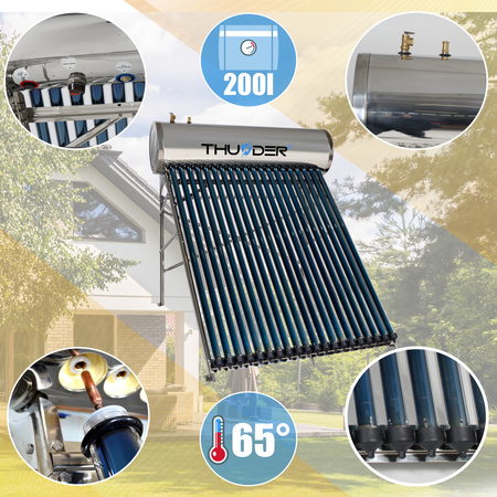 Συλλέκτης πίεσης με δεξαμενή THUNDER 200 L