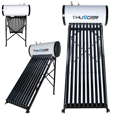 Συλλέκτης πίεσης με δεξαμενή THUNDER 100 L ΜΑΥΡΟ