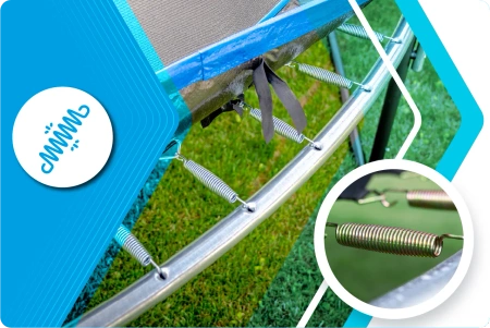 THUNDER INSIDE ULTRA 6FT τραμπολίνο (183 cm) ΜΠΛΕ