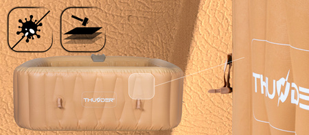 THUNDER FRAPPE φουσκωτό τζακούζι κήπου