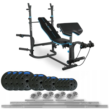 Bodybuilding σετ 105 kg με πάγκο VIGOR-B από την THUNDER