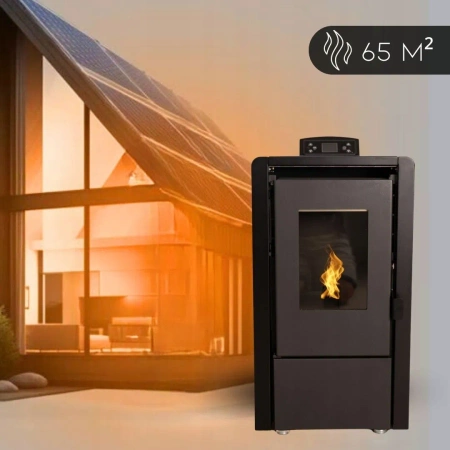 LEYLA BLACK κουζίνα πελλετών 6,3 kW