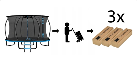 THUNDER INSIDE ULTRA 14FT τραμπολίνο (427 cm) ΜΠΛΕ