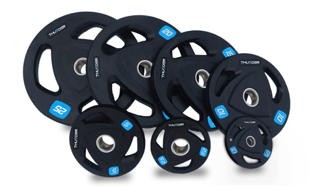 Σετ ολυμπιακών βαρών THUNDER 4x2.5kg