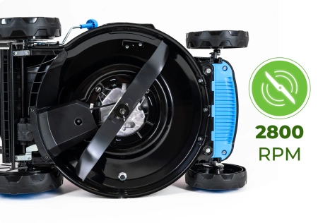 Χλοοκοπτική μηχανή βενζίνης Hexwelt HW-KS-224 53cm 4,4kW με κίνηση