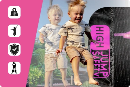 THUNDER INSIDE ULTRA 6FT τραμπολίνο (183 cm) PINK