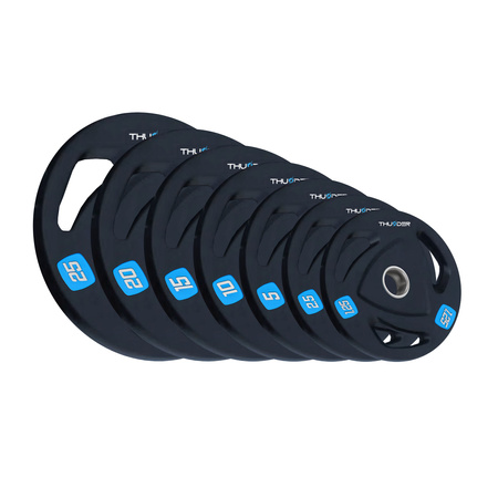 Σετ ολυμπιακών βαρών THUNDER 4x1.25 kg