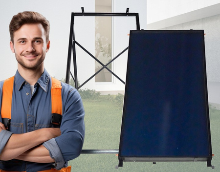 Επίπεδος ηλιακός συλλέκτης 2m THUNDER