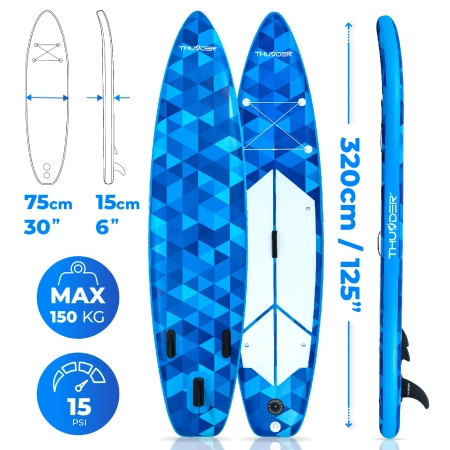 SUP 320cm THUNDER NION σανίδα