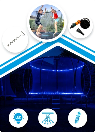 THUNDER INSIDE ULTRA 6FT τραμπολίνο (183 cm) ΜΠΛΕ