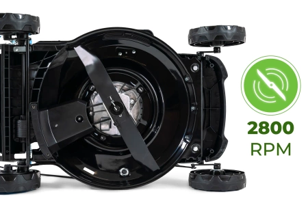 Χλοοκοπτική μηχανή βενζίνης Hexwelt HW-KS-150 46cm 2,6kW με κίνηση