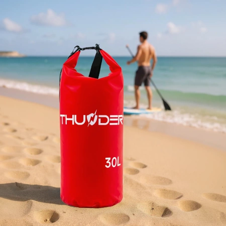 Αδιάβροχη τσάντα 30 L THUNDER κόκκινο