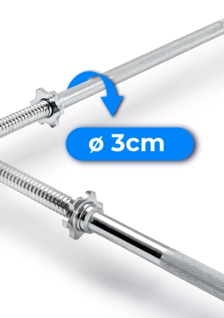 Ευθεία βίδα griffin 220 cm 30 mm THUNDER